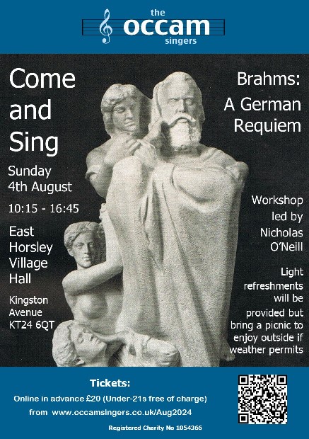 Brahms Requiem workshop